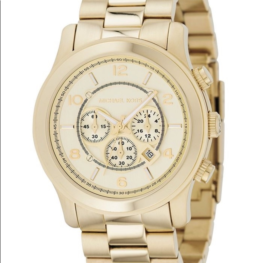 Michael Kors Men's Chronograph Runway Watch 44mm MK8077